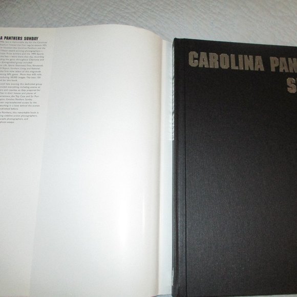 NFL Carolina Panthers Sunday Book - hardback/1996 - Picture 7 of 7